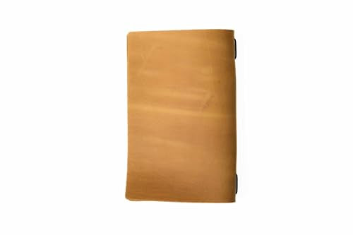 Inko Horeca - Leather Menu Holder - Soft Folding Menu Covers - Custom Menu Cover for Restaurant with Embosing - Cafe Menu Folder Book for Bar - Drink Menu (Sand)