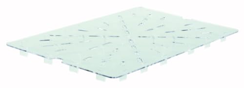 Winco 18" x 26" Clear Plastic Drain Shelf - size: 18" x 26", style: Drain Shelf