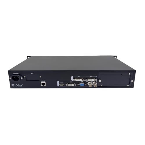 VDWall LVP300 LED Video Processor | Professional Video Wall Controller for LED Display Screens, Panels and Signage | Ideal for Rental Events, Fixed Installations, Small to Medium Video Wall Setups