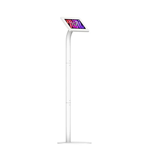 VidaMount White Enclosure and Floor Stand [Bundle] Compatible with iPad mini (6th Gen) - color: White, size: iPad Mini (6th Gen)
