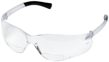 MCR Safety BKH20 Bearkat Glasses, Clear Lens - color: Clear Lens, size: 2.0 Diopter