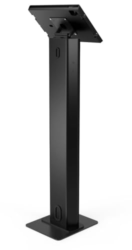 Compulocks iPad Air M2/M3/M4 13", Apex Enclosure Brandable Floor Stand - Black - color: Black, size: iPad Air M2 13" (2024)