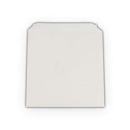 5 EcoSwift 6 x 6 Rigid Photo Mailers Stay Flats White Cardboard Self Seal Envelopes 6x6