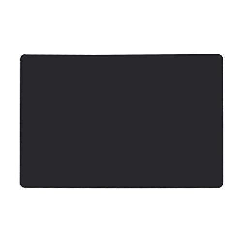 Gartful Silicone Mats for Kitchen Counter, Thicker 0.06", 25 x 17 inches Multipurpose Table Mat, Silicone Pad Desk Work Mat, Nonstick Nonskid Heat-Resistant Pad, Placemat, Black - color: Black, size: L-25" x 17" x 0.06"