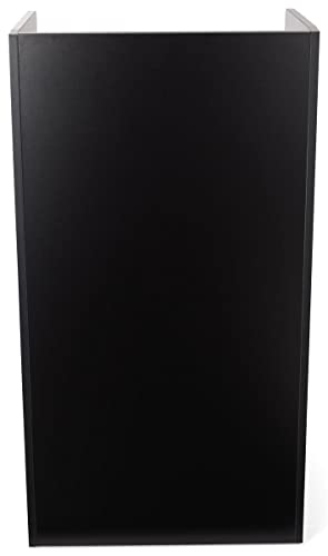 Displays2Go Black Hostess Stand - color: Black