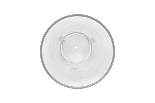 G.E.T. S-15-1-CL-EC 14 oz. Cocktail Shaker Glasses, Clear Break Resistant Plastic, Medium (Pack of 4)