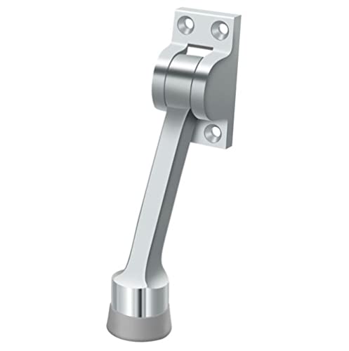 Deltana DHK4U26 Solid Brass 4-Inch Kick Down Holder - color: Polished Chrome