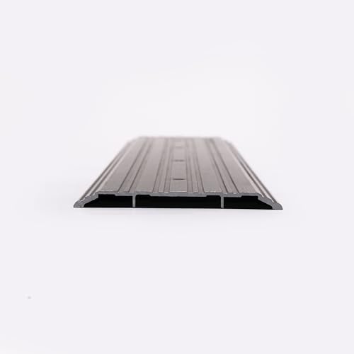 Aluminum Thresholds Extra Width 5"-6"-7"-8" Inch - Residential/Commercial use. Saddle/Handicap Easy Installing and Accessible/Fireproof Rated high-Quality (5"x72") - size: 5"x72"