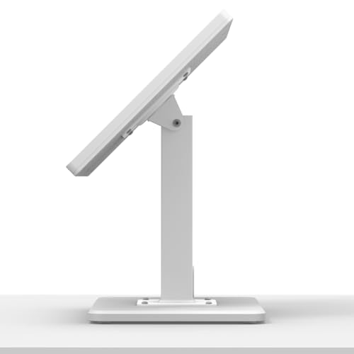VidaMount White Enclosure and 360 Rotating & Tilting Desk/Table Stand Compatible with Microsoft Surface Pro 8 / Pro X - color: White, size: Surface Pro 8 / Pro X