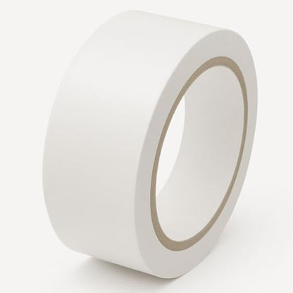 GTSE - White Vinyl PVC Floor Tape 2 inch x 108ft Safety Marking Tape - color: White, size: 2" x 108 ft