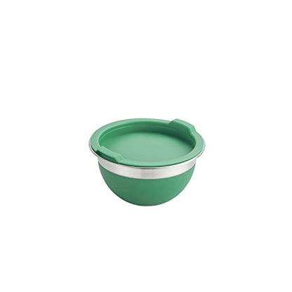 Tramontina 10 Pc Covered Stainless Steel and Silicone Mixing Bowl Set