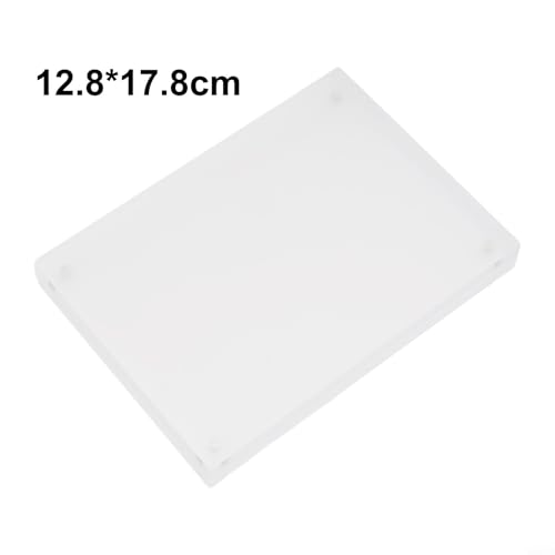 Acrylic Sign Holder, Acrylic Poster Double-Sided Display Stand For Countertops, Acrylic Stands For Display In Offices, Restaurants, And Events(12.8 x 17.8cm) - size: 12.8 x 17.8cm