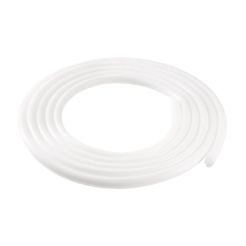 uxcell T-Slot Mount Window Weatherstrip Seal 9mm Bulb Bubble for 5mm Slot 3 Meters Long White - color: White, size: 3m