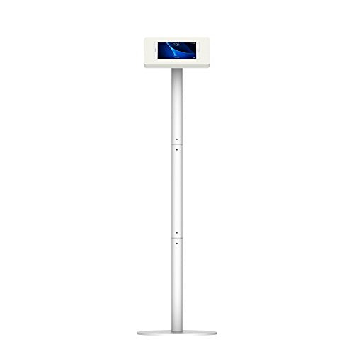 VidaMount White Enclosure and Floor Stand [Bundle] Compatible with Samsung Galaxy Tab A 7.0 - color: White, size: Galaxy Tab A 7.0