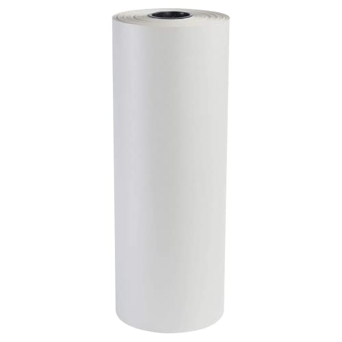 Box USA Shipping Paper Roll 1440'L x 24W, 1-Pack | Large White Paper Roll for Packing, Moving and Storage