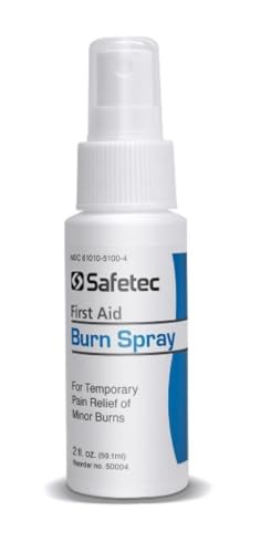 Safetec 50004 Burn Relief Burn Spray Bottle 2 Oz (Each)