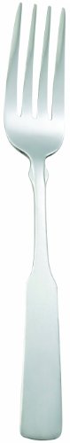 Winco 12-Piece Houston Dinner Fork Set, 18-0 Stainless Steel, Silver - style: Dinner Fork