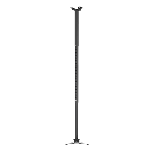 Projector Mount, 55"-79" Height, Universal Ceiling Bracket, 33lb - color: Black, size: 55inch-79inch