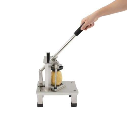 Commercial Vegetable Chopper, Stainless Steel French Fry Cutter Potato Dice