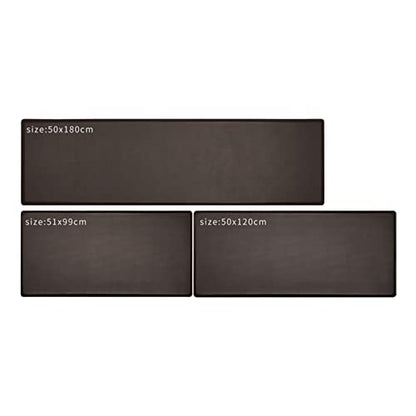 VXHCS 7/10" Extra Thick Anti Fatigue mats for Kitchen Floor, 19.7“x47.6 Standing Desk Mat Ergonomic Waterproof Mat, for Home, Office, Laundry, Black