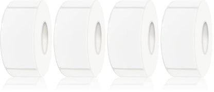 Removable Freezer Labels, Date Label 1x2 Inch Food Storage Stickers, Waterproof Oil Resistant Easy Clean Leaves no Residue 300 Total Per Roll,2 Rolls (Pack of 2) - color: White, size: 1×2 inch-2 rolls (Pack of 2)