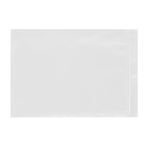 2000 Count 7" x 10" Shipping Label Envelopes, Clear Packing List Pouches with Self-Adhesive Back, Top Loading for Shipping Labels Sleeves, for Packing Slips, Labels Invoices & Paperwork. GPI - size: 7" X 10"