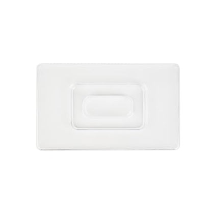 Restaurantware Clear Plastic Lid, 15.5 x 9.4 In - color: Clear