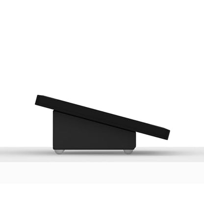 VidaMount Black Enclosure and Fixed Tilted 15° Desk/Surface Mount [Bundle] Compatible with iPad 10.2" (7th, 8th & 9th Gen) - color: Black, size: iPad 10.2" (7th, 8th & 9th Gen)