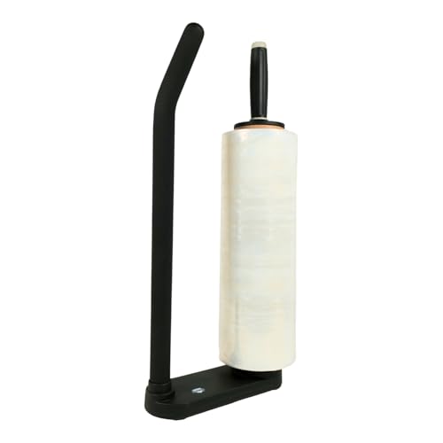 Hand Stretch Wrap Dispenser for 12–18 Inch Film, Heavy Duty Film Holder – 1 Pack