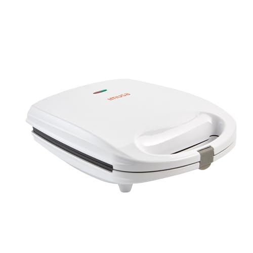 Imusa USA GAU-80300 4 Slot Electric Arepa Maker with Nonstick Surface (1,200-Watts), White - size: 4 Slot, style: Arepa maker