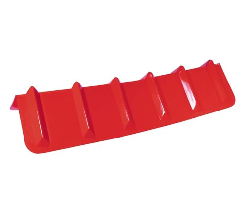 Mytee Products 20 Pack Red Flatbed Edge Protectors - 8" x 8" x 36" | V Shaped Winch Ratchet Straps Plastic Corner Protector for Flatbed Cargo Load - color: Red, size: 20 - Pack