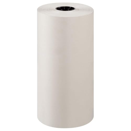 BOX USA White Newsprint Paper Roll 18x17280" (1440'), Recycled for Packing - size: 18"