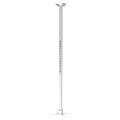 Projector Mount, 42"-59" Height, Universal Ceiling Bracket, 33lb - color: White, size: 42.5inch-59inch