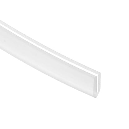 PATIKIL 13Ft U Channel Edging Trim 1/8" Slot Fits 3/32"-1/8" Edge - size: 13Ft Long,1/8" Slot,25/32"Wx1/8"Tx9/25"H