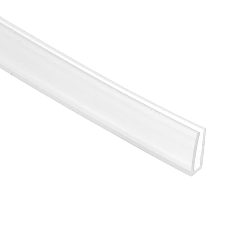 PATIKIL 13Ft U Channel Edging Trim 5/64" Slot Fits 1/16"-5/64" Edge - size: 13Ft Long,5/64" Slot,15/32"Wx5/128"Tx5/32"H