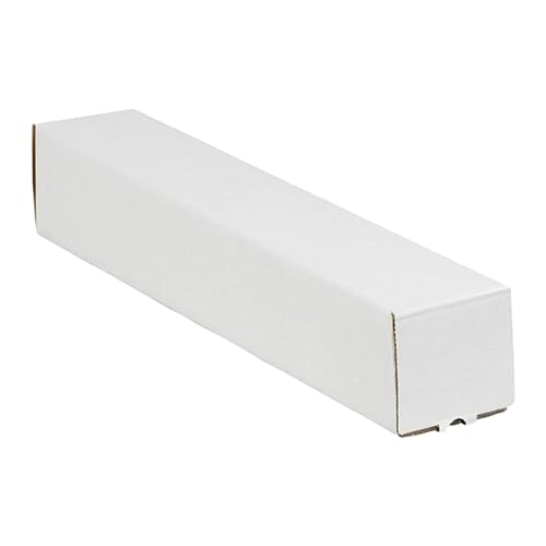 BOX USA Long Cardboard Boxes Holds 65lbs, 37x3x3 25-Pk for Shipping