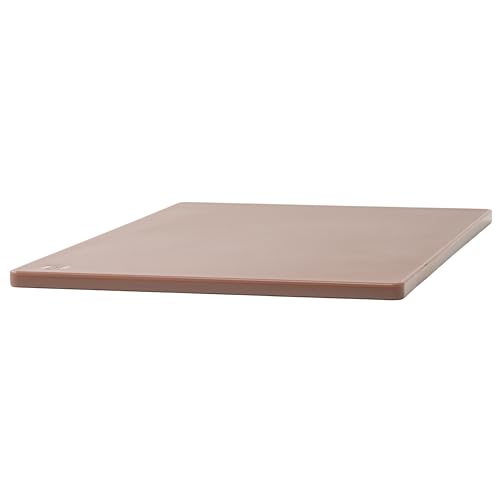 Winco 12" x 18" Brown Cutting Board (Set of 6) - color: Brown, size: 12" x 18" x 1/2"