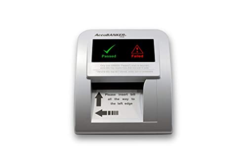 AccuBANKER D470 Quadscan Counterfeit Detector, 7 Point - style: Base Unit
