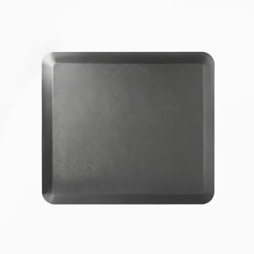 Desky Anti-Fatigue Rectangle Standing Mat Cushioned Ergonomic 85 x 75 cm Floor Mat for Sit Stand Desks, Non-Slip Beveled Edge Design, Reduces Fatigue & Pressure Office Home Workspace Comfort Mat - size: 0.8"L x 33.5"W x 29.5"Th
