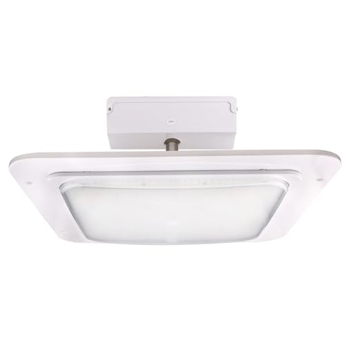 200W LED Canopy Light,28000 Lumens,600-850W HPS/HID Replacement,140 LM/W, 5700K Cool White, Waterproof Outdoor Rated, &UL Listed, Gas Station, Street, Area & Outdoor Lighting, White - size: 200W