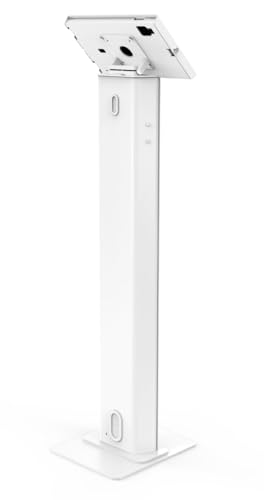 Compulocks iPad Air M2/M3/M4 11", Apex Enclosure Brandable Floor Stand - White - color: White, size: iPad Air M2 11" (2024), Apex
