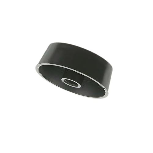 26115-E Round Fan Control Light Dimmer Switch Knob,1/4 inch Dia D Shaped Shaft,Black(2 PCS) - color: Black 2