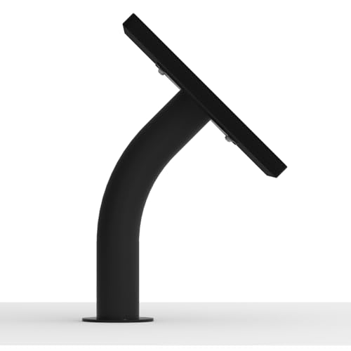 VidaMount Black Enclosure and Fixed Neck Wall/Table Surface Mount [Bundle] Compatible with iPad 9.7 (5th / 6th Gen), Pro 9.7", Air 1/2 - color: Black, size: iPad 9.7 (5th / 6th Gen), Pro 9.7", Air 1/2