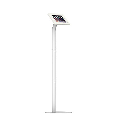 VidaMount White Enclosure and Floor Stand [Bundle] Compatible with iPad mini 4 & 5 - color: White, size: iPad Mini 4 & 5