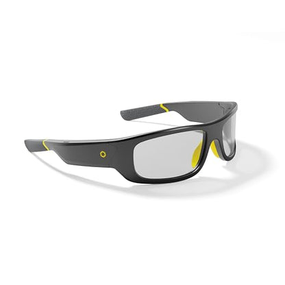 Lucyd Armor Smart Safety Glasses, TR90 Frame, Light Adaptive Lenses, Open Ear Speakers & Microphone - ANSI Z87.1 - style: Photochromic