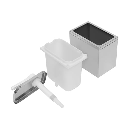 Sauce Dispenser Pump, Stainless Sauce Station Condiment Pump Station Ketchup Dressing BBQ Sauce Pumps Dispenser for Buffet, Restaurant, Cake Room, Coffee Shop Equipment (Single Head) - size: Single Head