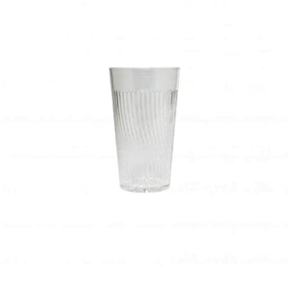 TrueCraftware- 10 oz. Belize Tumbler/Drinking Cups Clear Polycarbonate Set of 12-Premium Iced Tea Glasses Stackable Reusable Drinking Glasses Dishwasher Safe Break-Resistant for Home Restaurants - color: Clear, size: 10 oz
