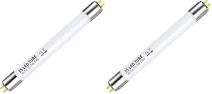 IHYCTV F4T5 Bulb LED Tube T5 6 inch 3W 390 Lumen 4000K Cool White, T5 LED Fluorescent Tube Replacement for Classic G5 EVG F4T5 Mini Fluorescent Tubes Kitchen Lighting, Frosted, 1 Piece (Pack of 2) - size: 6-Inch F4T5 Bulb (Pack of 2)