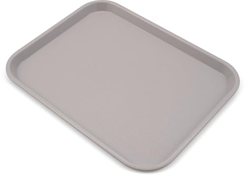 Carlisle Cafe Tray, Fast Food Restaurant Tray, 14 x 18, 1 Ct, Gray - size: 17.9" x 14" x 1" (Pack of 1)