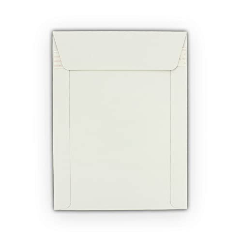 10 EcoSwift 12.75 x 15 Rigid Photo Mailers Keep Flats White Cardboard Self Seal Envelopes 12.75x15 - size: One Size